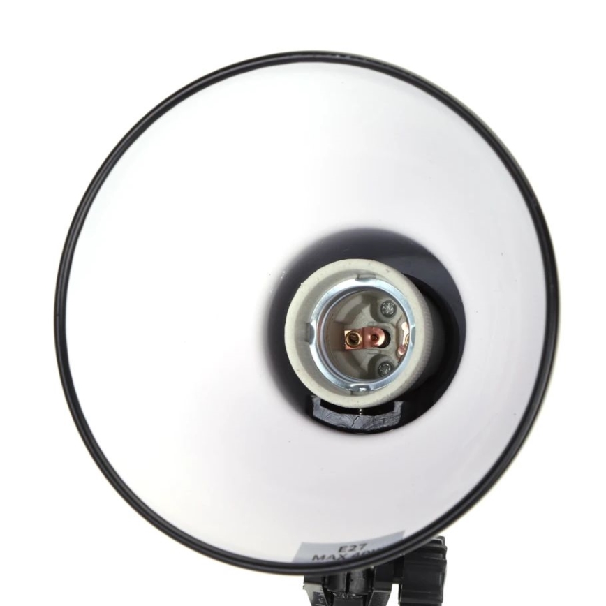 Aigostar - Настолна лампа 2в1 1xE27/40W/230V черен
