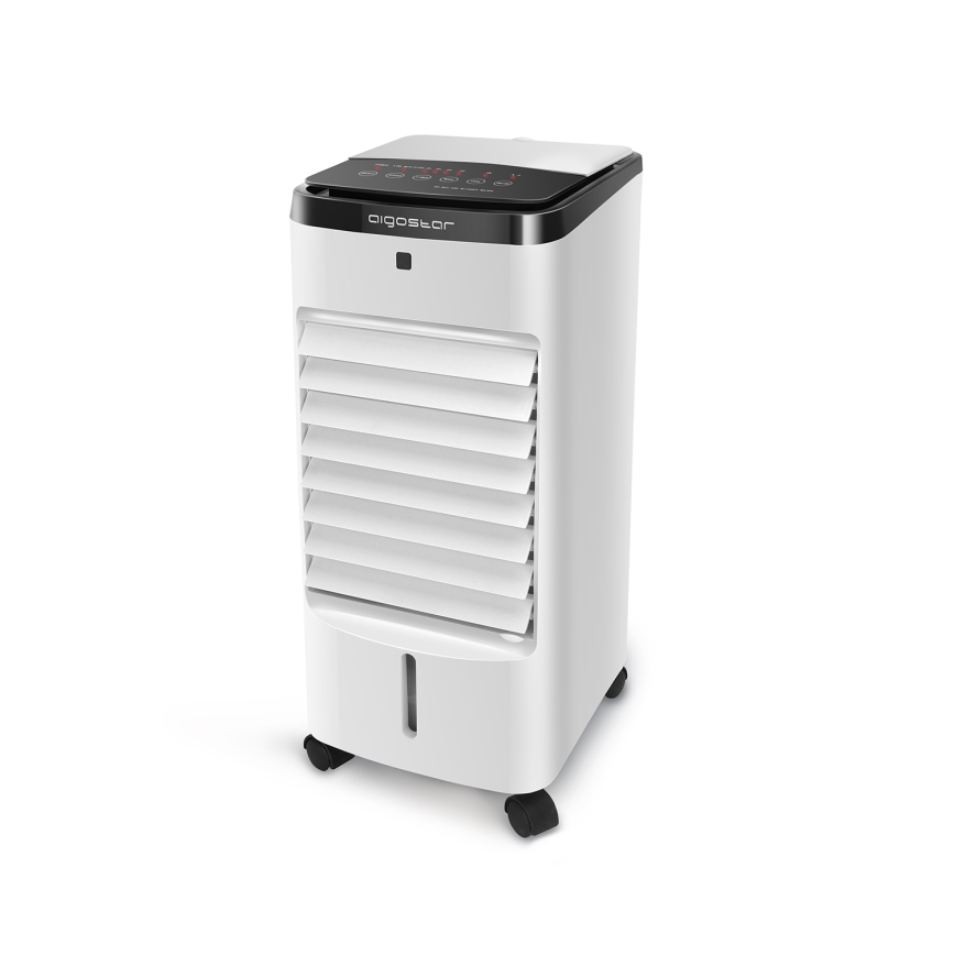 Aigostar - Охладител на въздух 60W/230V бял/черен + дистанционно управление