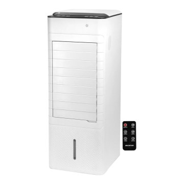 Aigostar - Охладител за въздух 80W/230V бял + дистанционно управление