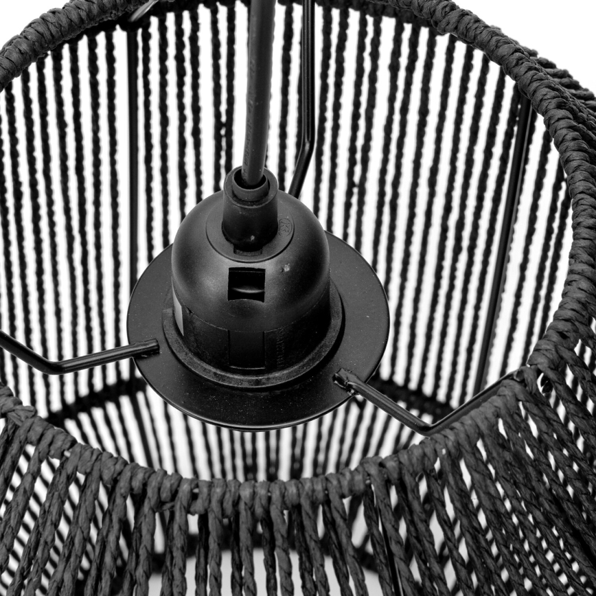 Aigostar - Пендел 1xE27/60W/230V черен