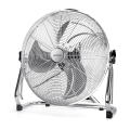 Aigostar - Подов вентилатор 100 W/230 V, диаметър 54 см, лъскав хром