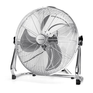 Aigostar - Подов вентилатор 100W/230V лъскав хром