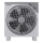 Aigostar - Подов вентилатор 35W/230V пр. 30 см бял/сив