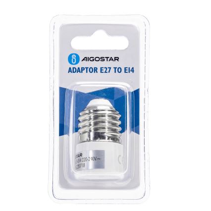 Aigostar - преходник от E27 към E14