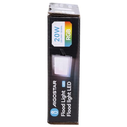 Aigostar - RGB LED прожектор LED/10W/230V IP65 + с дистанционно управление