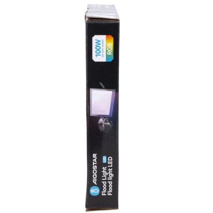 Aigostar - LED RGB димируем прожектор LED/100W/230V IP65 + дистанционно управление