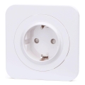 Aigostar - SCHUKO домашна розетка с рамка, 250V, бяла