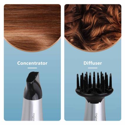 Aigostar - Сешоар 2200W/230V сребрист/черен