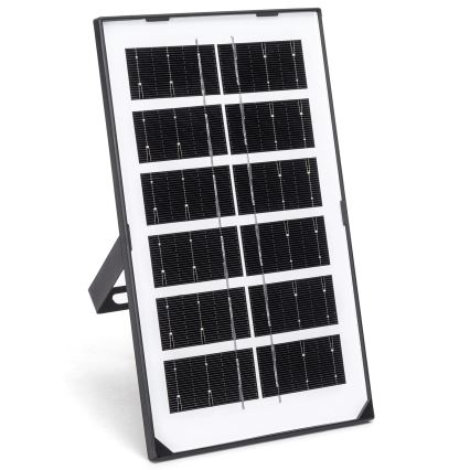 Aigostar - LED соларен полилей LED/35W/12V 3000 mAh 6500K IP65 диаметър 10 см + дистанционно управление