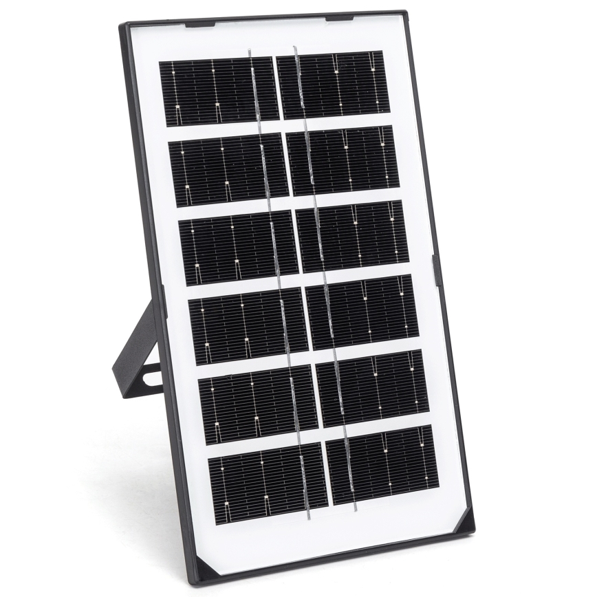 Aigostar - LED соларен полилей LED/35W/12V 3000 mAh 6500K IP65 диаметър 10 см + дистанционно управление