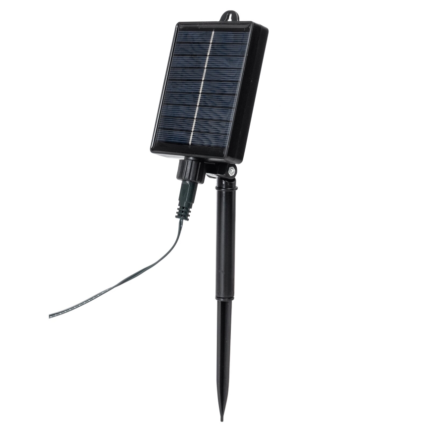 Aigostar - Соларен коледен гирлянд 20xLED/8 функции, 11,5 m, IP65, многоцветен