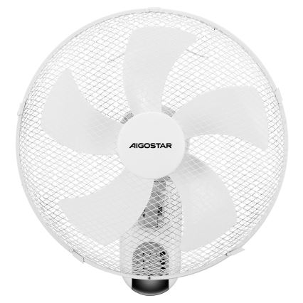 Aigostar -  Стенен вентилатор 45W/230V бял + дистанционно управление