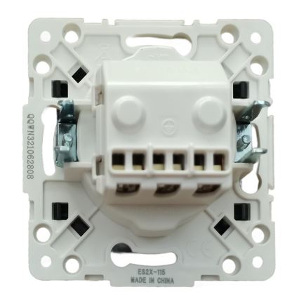 Aigostar - Стенна розетка без рамка SCHUKO 250V черна
