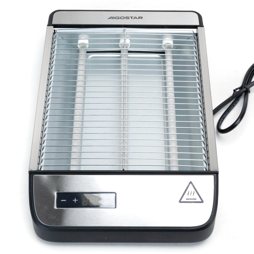 Aigostar - Тостер 840-1000W/230V матов хром