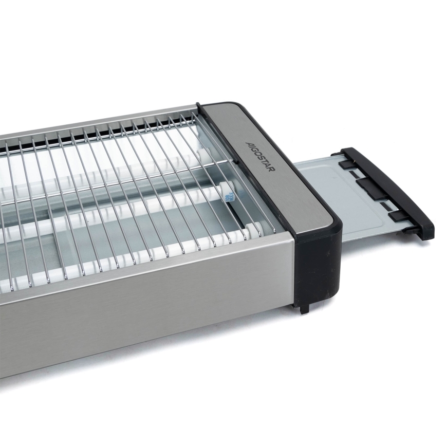 Aigostar - Тостер 840-1000W/230V матов хром
