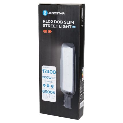 Aigostar - Улична LED лампа SLIM LED/200W/230V 6500K IP65