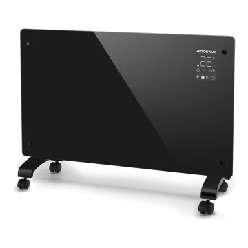 Aigostar - Умен електрически директен нагревател/конвектор с LCD дисплей ECO/1000/2000W Wi-Fi