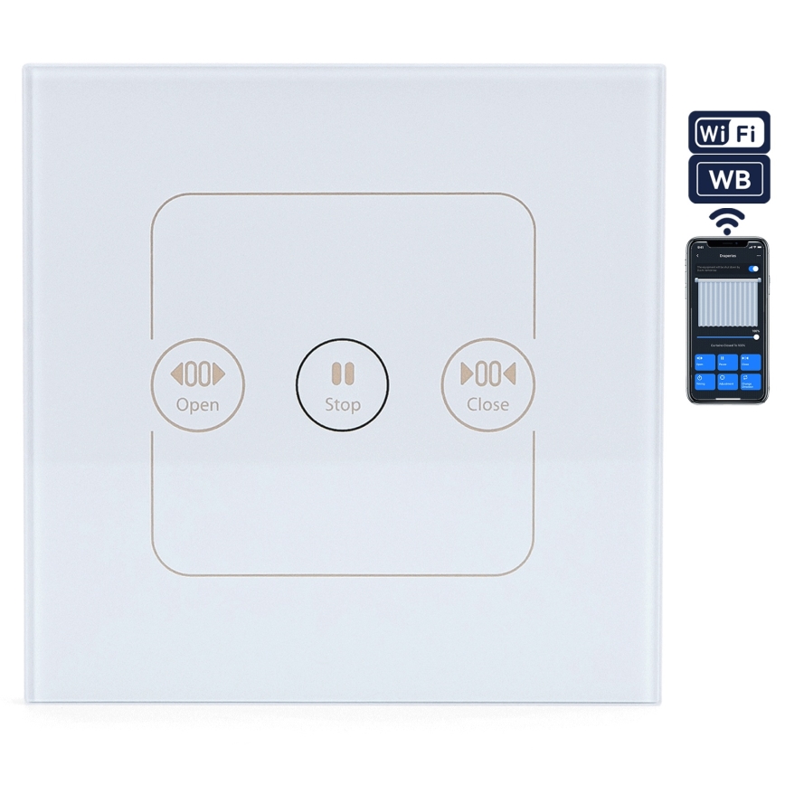 Aigostar - Умен ключ за управление на щори 230V Wi-Fi Tuya