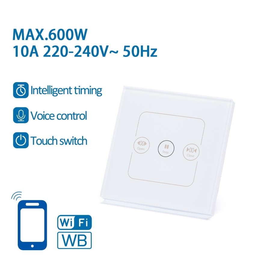 Aigostar - Умен ключ за управление на щори 230V Wi-Fi Tuya