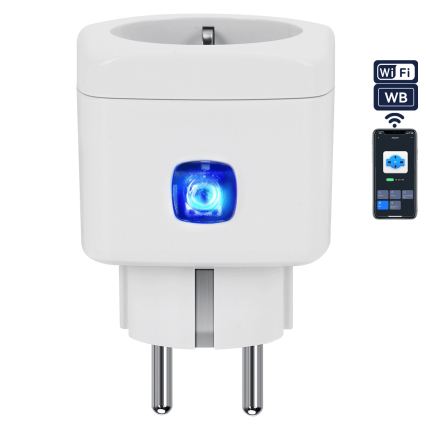 Aigostar - Умен контакт F 2300W Wi-Fi Tuya