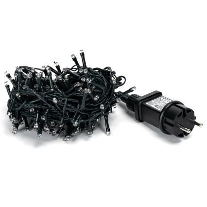 Aigostar - Външен коледен LED гирлянд 200xLED/8 режима, 13 m, IP44, топла бяла