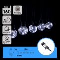 Aigostar - Външна LED декоративна гирлянда 160xLED 10m IP44 студено бяла