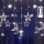 Aigostar - Външна LED коледна гирлянда 120xLED/6W/230V/8 функции 3x0,6m IP44 студено бяла + дистанционно управление