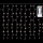 Aigostar - Външна коледна LED гирлянда 300 LED / 8 режима, 3 x 1 m, IP44, студено бяло + дистанционно управление