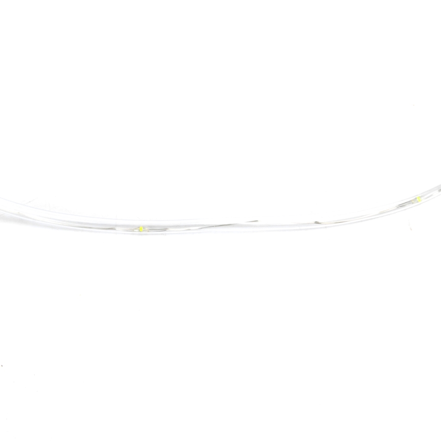 Aigostar - Външна коледна LED гирлянда, 50 LED, 8 режима, 3xAA, 5,3 m, IP44, многоцветна
