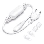 Aigostar - Захранване за LED ленти 8 mm 400W/230V бяло