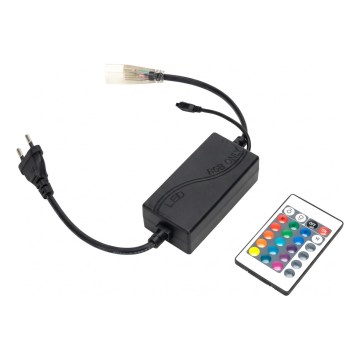 Aigostar - Захранващ кабел за LED RGB лента 1000W/230V с дистанционно управление