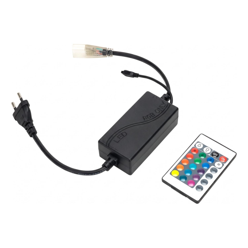 Aigostar - Захранващ кабел за LED RGB лента 1000W/230V с дистанционно управление