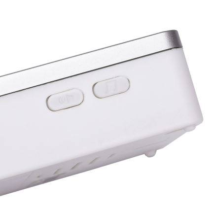 Aigostar - К-кт 2x Безжичен звънец 3xAA/12V IP44 бял