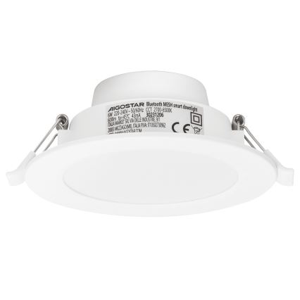 Aigostar - К-кт 3x LED Димируема лампа за вграждане MESH LED/6W/230V 2700K-6500K Ø 11,5 см