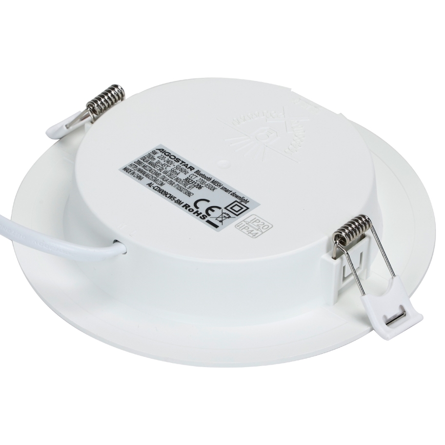 Aigostar - К-кт 3x LED Димируема лампа за вграждане MESH LED/9W/230V 2700K-6500K Ø 14,5 см