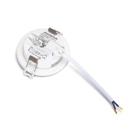 Aigostar - К-кт 3x LED Екстериорна лампа за вграждане LED/4,8W/230V 4000K IP65 бял