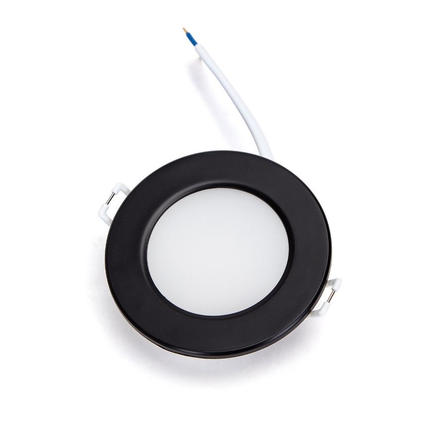 Aigostar - К-кт 3x LED Екстериорна лампа за вграждане LED/4,8W/230V 6500K IP65 черен