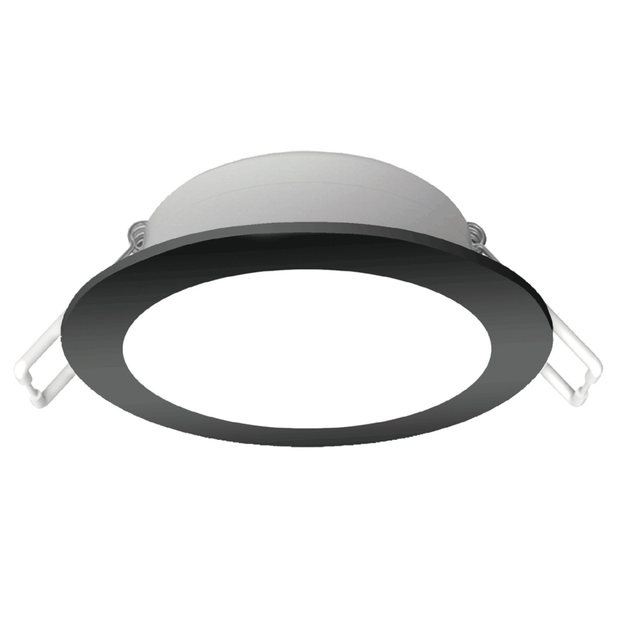 Aigostar - К-кт 3x LED Екстериорна лампа за вграждане LED/4,8W/230V 6500K IP65 черен