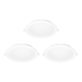 Aigostar - К-кт 3x LED RGBW Димируема лампа за вграждане MESH LED/15W/230V 2700K-6500K Ø 17 см