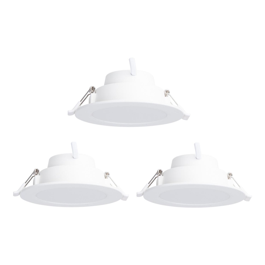 Aigostar - К-кт 3x LED RGBW Димируема лампа за вграждане MESH LED/9W/230V 2700K-6500K Ø 14,5 см