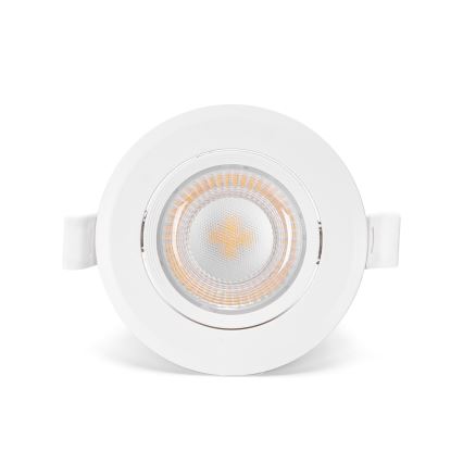 Aigostar - Комплект 3x LED вградени осветителни тела LED/5W/230V 3000K с диаметър 8,5 см бяло