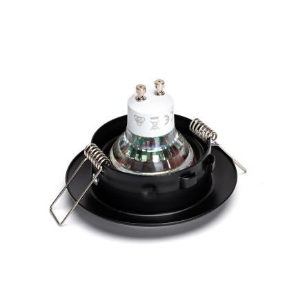 Aigostar - комплект 3x LED вградено таванно осветително тяло 1xGU10/4,5W/230V 6500K черно