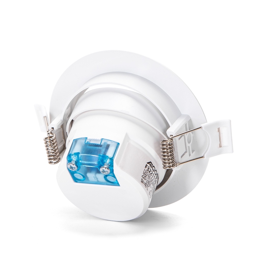 Aigostar - Комплект 3x LED Встраиваемо осветление LED/5W/230V 4000K Ø 8,5 см бяло