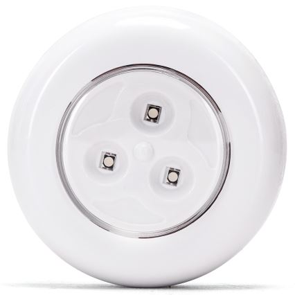 Aigostar - комплект от 3 RGB преносими LED нощни лампи LED/3xAAA + дистанционно управление