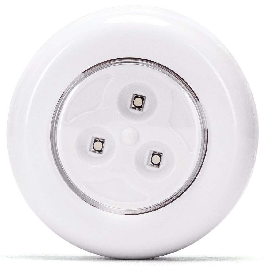 Aigostar - комплект от 3 RGB преносими LED нощни лампи LED/3xAAA + дистанционно управление