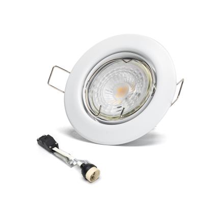 Aigostar - Комплект от 3 вградени LED осветителни тела 1xGU10/4,5W/230V 3000K, бели