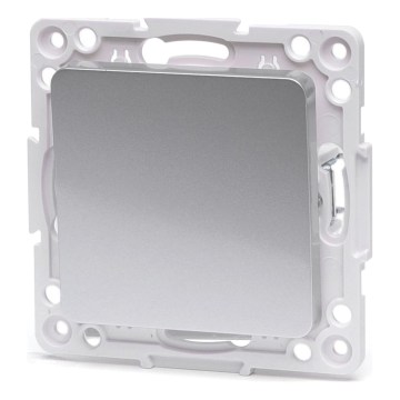 Aigostar - Кръстосан превключвател без рамка №7 сребрист