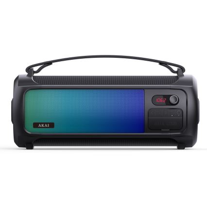 AKAI ABTS-35 - Безжичен високоговорител с RGB подсветка 10W/3000 mAh