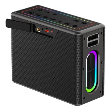 AKAI ABTSW-120 - Безжичен високоговорител с два микрофона 80W/4000 mAh IPX6