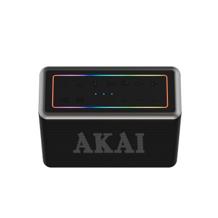 AKAI ABTSW-120 - Безжичен високоговорител с два микрофона 80W/4000 mAh IPX6
